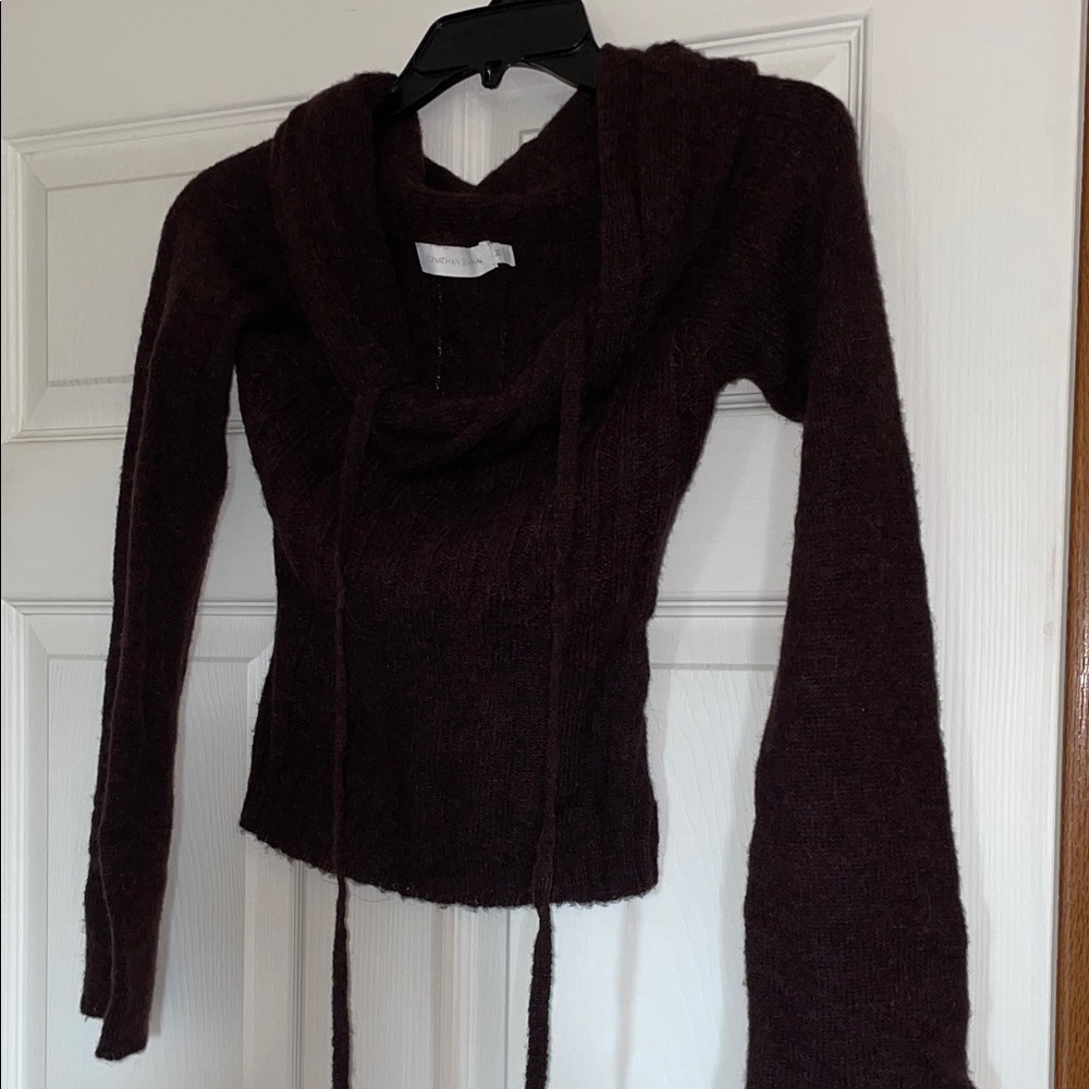 Jonathan Simkhai Cowl Neck Sweater